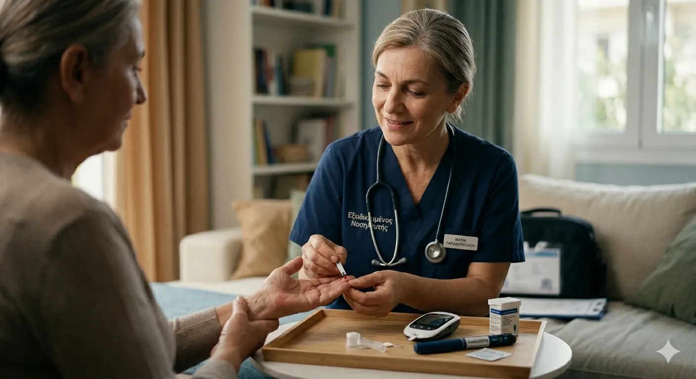 Μέτρηση Σακχάρου και Χορήγηση Ινσουλίνης